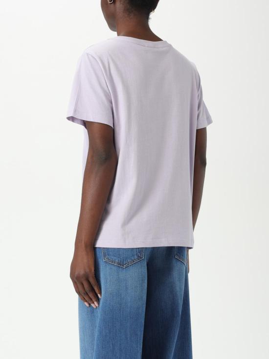 25FW 트윈셋 반팔 티셔츠 251TT2040 00703 Lilac - TWINSET