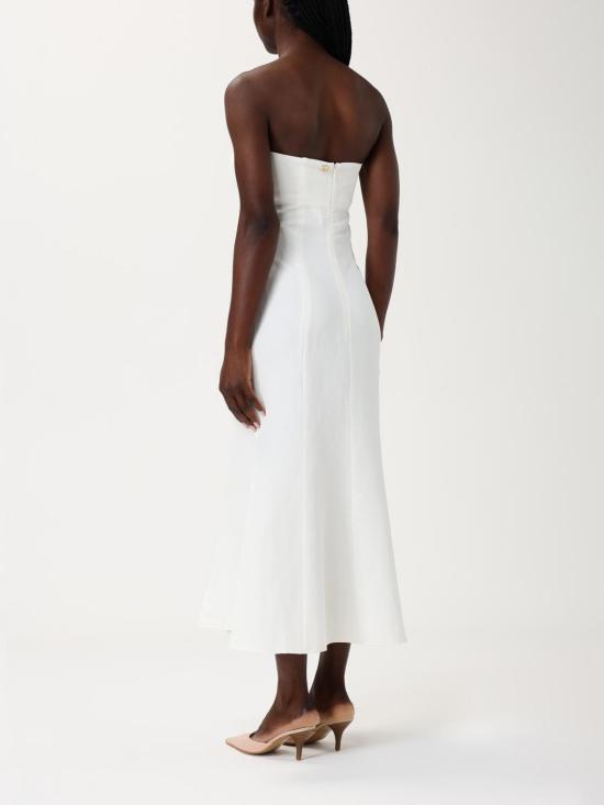 25FW 트윈셋 롱 원피스 251TT2306 00632 Butter - TWINSET