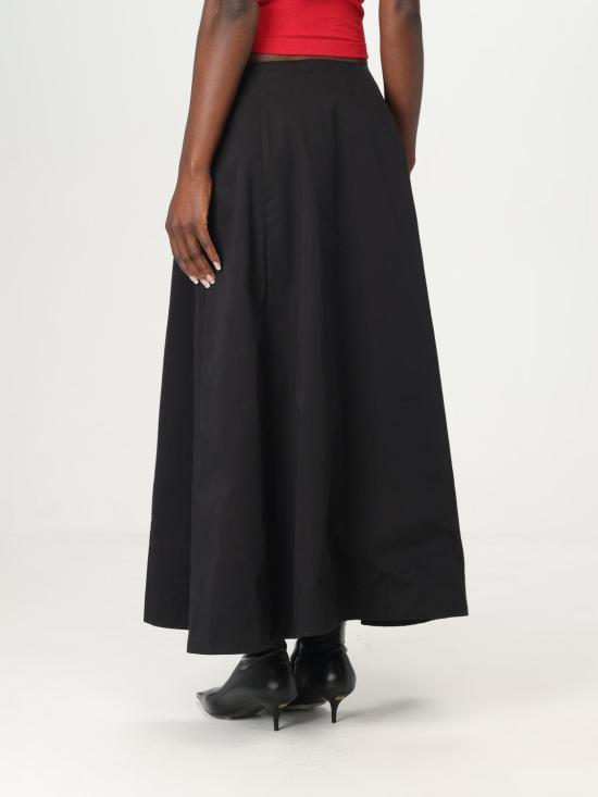 25FW 발렌시아가 데님 스커트 814357TBP01 1000 Black - BALENCIAGA