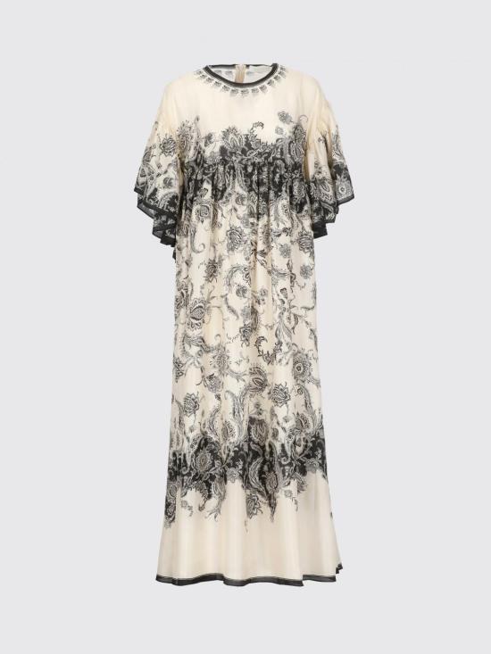 25FW 짐머만 롱 원피스 3211DSS251 CRMBLKFLO Ivory - ZIMMERMANN