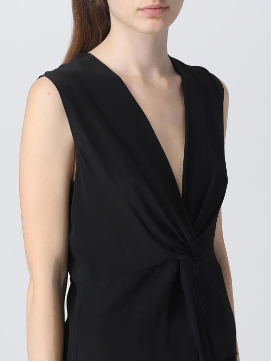 25FW 핑코 민소매 티셔츠 1015868889 Z99 Black - PINKO