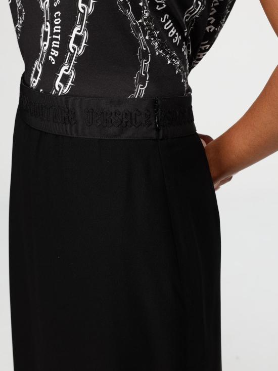 25FW 베르사체 스커트 77HAE806N0230 899 Black - VERSACE