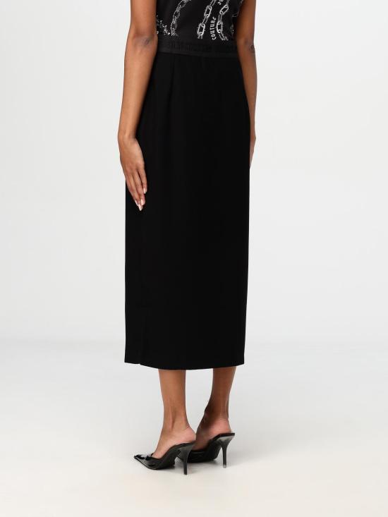 25FW 베르사체 스커트 77HAE806N0230 899 Black - VERSACE