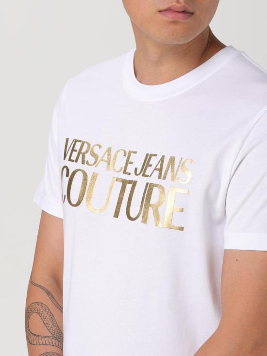25FW 베르사체 반팔 티셔츠 77GAHT05CJ00T G03 White - VERSACE
