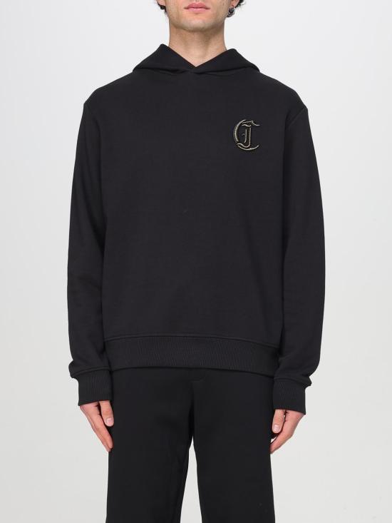 25FW 저스트까발리 긴팔 티셔츠 78OAIT13CF500 899 Black