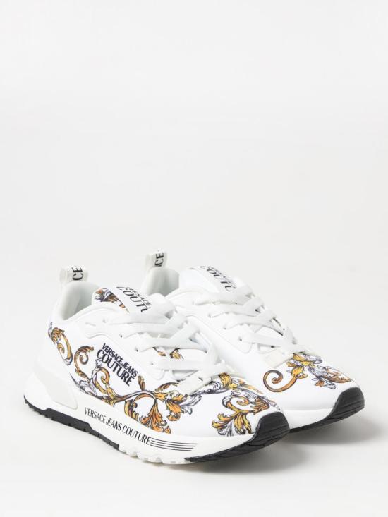 25FW 베르사체 뮬/슬리퍼 78VA3SAAZSC62 G03 White - VERSACE