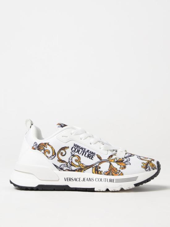 25FW 베르사체 뮬/슬리퍼 78VA3SAAZSC62 G03 White