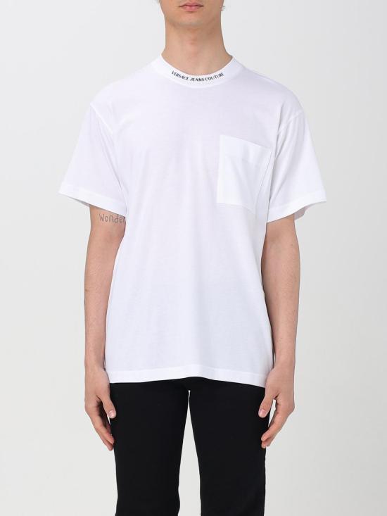 25SS 베르사체 반팔 티셔츠 78GAHE03CJ00E 003 White