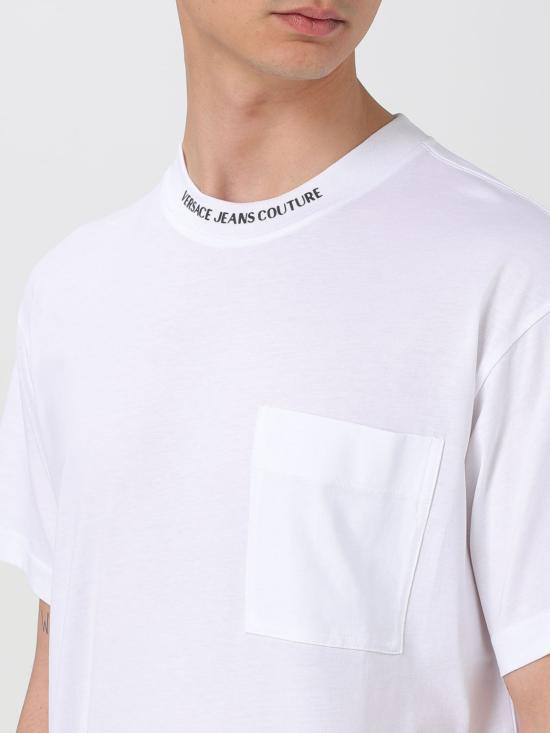 25SS 베르사체 반팔 티셔츠 78GAHE03CJ00E 003 White - VERSACE