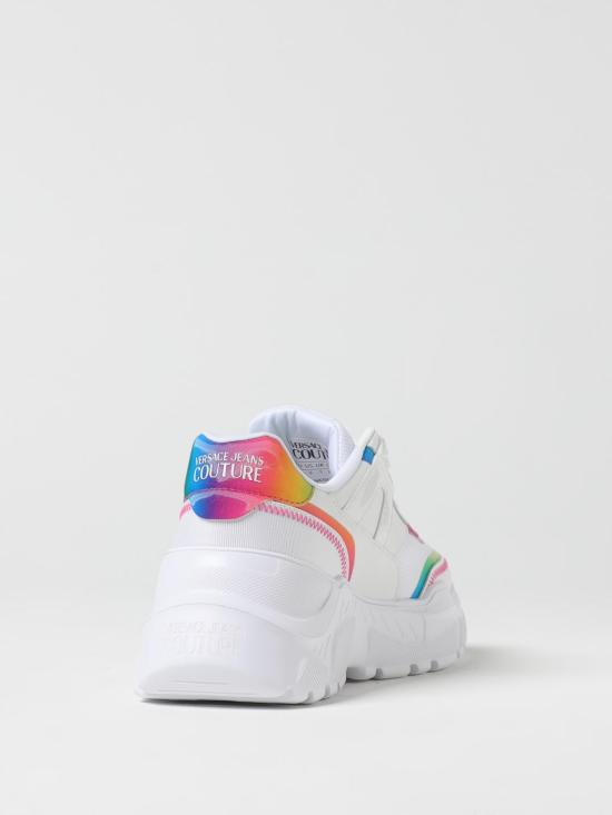 25FW 베르사체 뮬/슬리퍼 78VA3SC4ZPB06 003 White - VERSACE