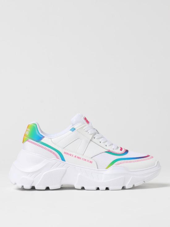 25FW 베르사체 뮬/슬리퍼 78VA3SC4ZPB06 003 White