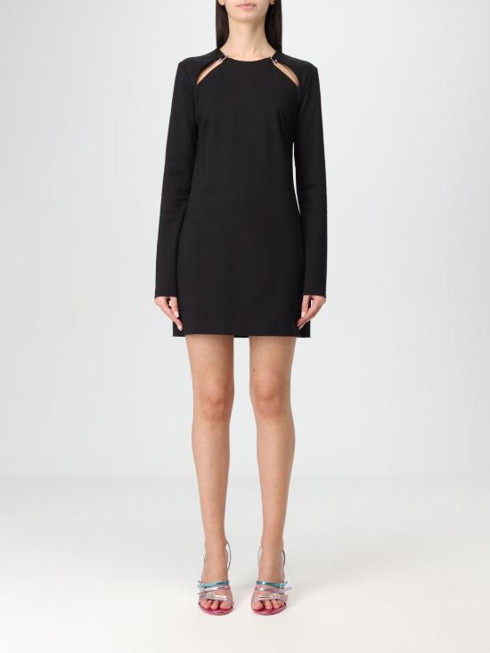 25FW 키아라 페라그니 숏 원피스 77CBO926J0092 899 Black