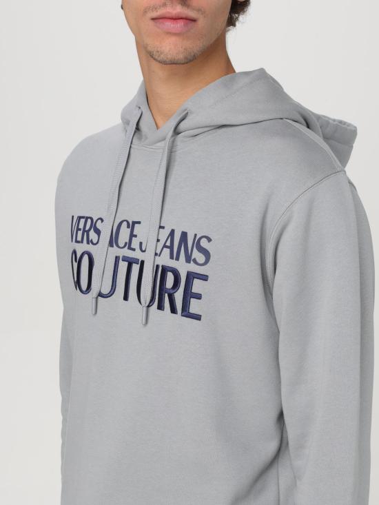 24FW 베르사체 긴팔 티셔츠 77GAIL03CF02L 816 Grey - VERSACE