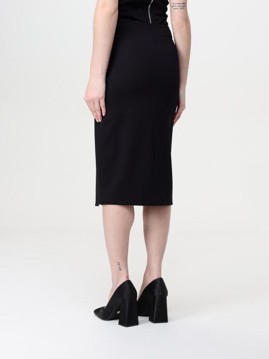 25SS 액티튜드 트윈세트 미디 스커트 251AP2532 00006 Black - ACTITUDE TWINSET