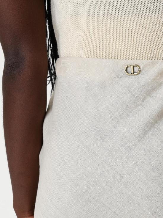 25FW 트윈셋 롱 스커트 251TF2014 07019 Sand - TWINSET