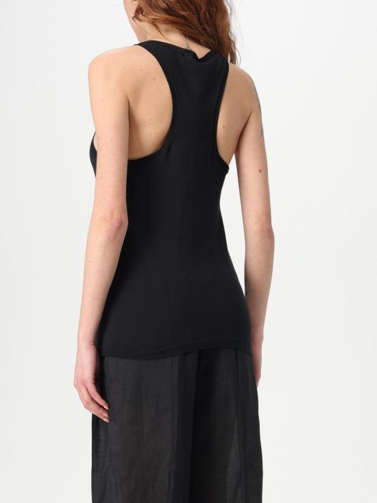 25SS 트윈셋 민소매 티셔츠 251TF3011 00006 Black - TWINSET