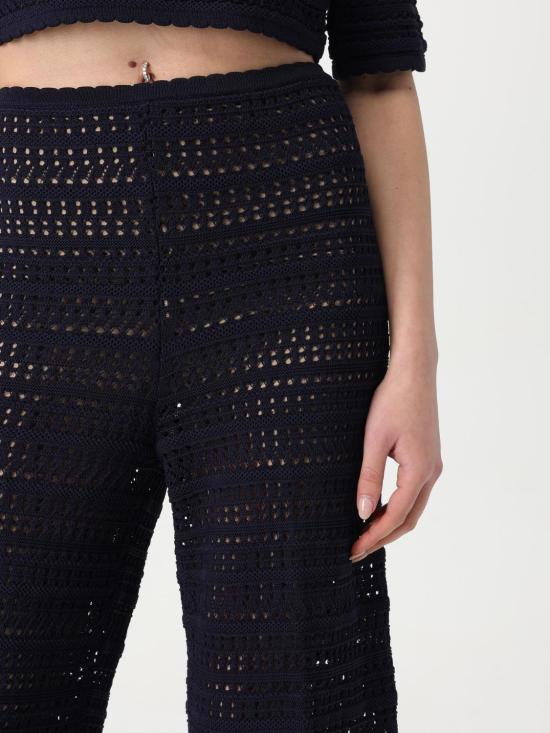 25FW 트윈셋 팔라초 팬츠 251TP3193 00238 Blue - TWINSET