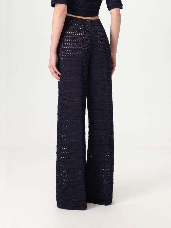 25FW 트윈셋 팔라초 팬츠 251TP3193 00238 Blue - TWINSET