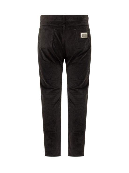 25FW 돌체앤가바나 스트레이트 팬츠 GYJCCTGJ589 N0000 NERO - DOLCE & GABBANA