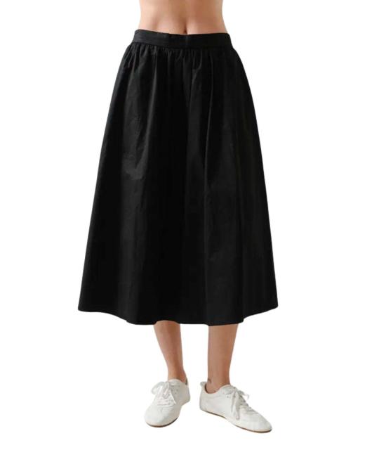  롤라 미디 스커트 포피 미디 풀 스커트