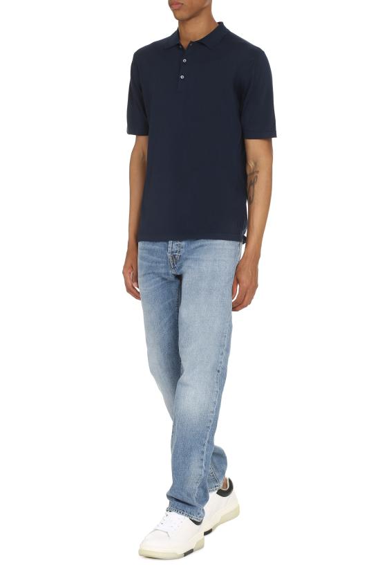  디 알파벳 반팔 티셔츠 TCTPOU5140MCGIZA 80GI blue