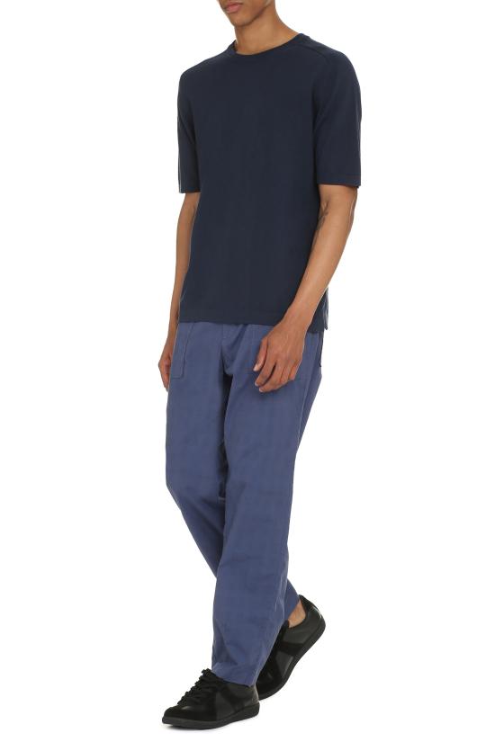  디 알파벳 반팔 티셔츠 TCTGRU5014PIUMA BLUE blue