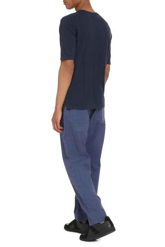  디 알파벳 반팔 티셔츠 TCTGRU5014PIUMA BLUE blue - THE ALPHABET