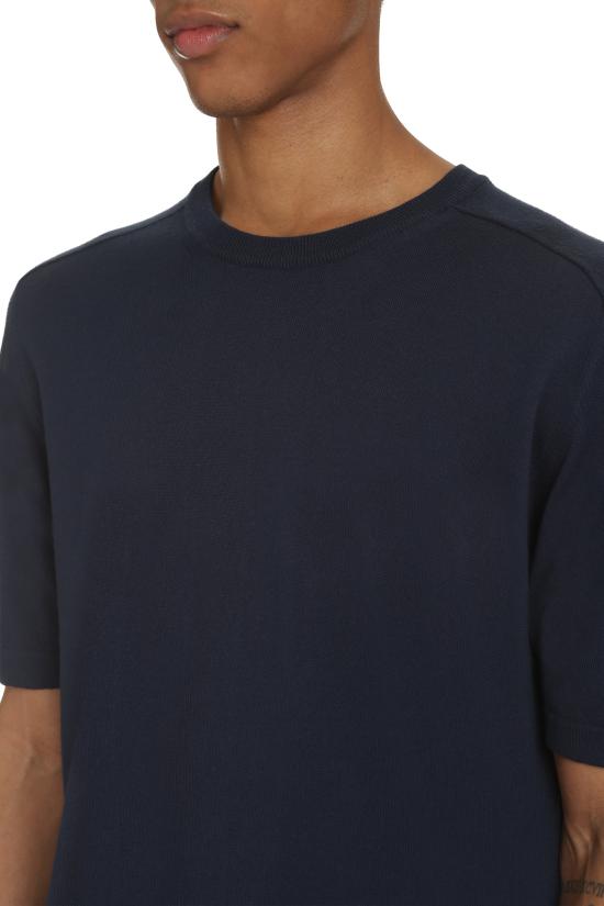  디 알파벳 반팔 티셔츠 TCTGRU5014PIUMA BLUE blue - THE ALPHABET