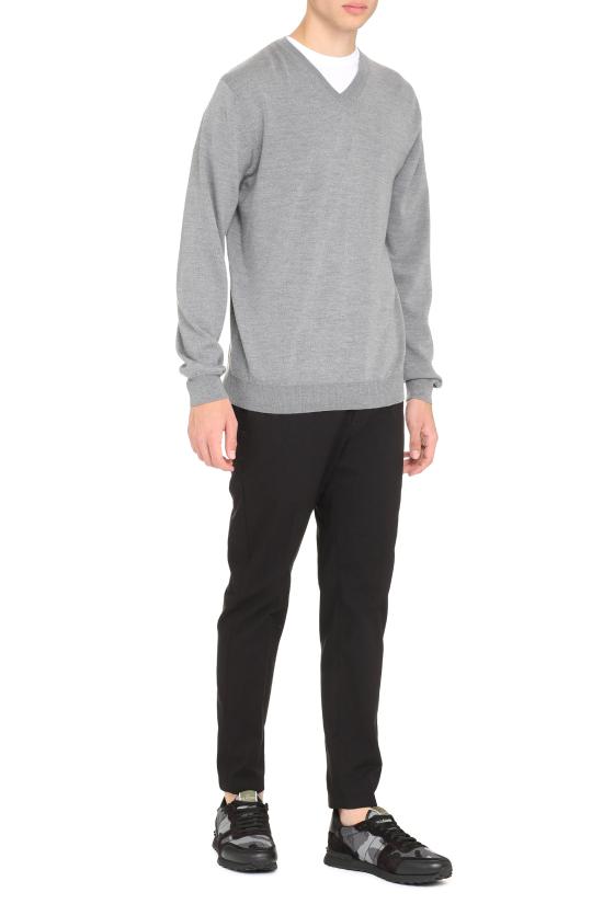  디 알파벳 스웨터 TCSVU2101RMERICASH 0610 grey - THE ALPHABET