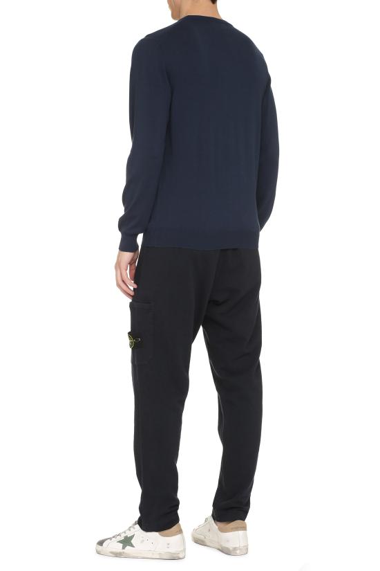  디 알파벳 스웨터 TCGRU5014PIUMA BLUE blue - THE ALPHABET