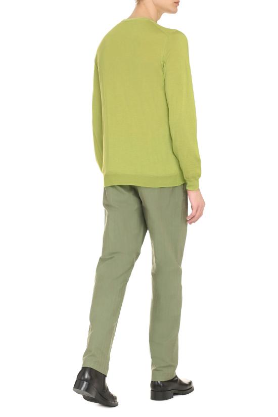  디 알파벳 스웨터 TCGRU3135CASHSILK 203 green - THE ALPHABET