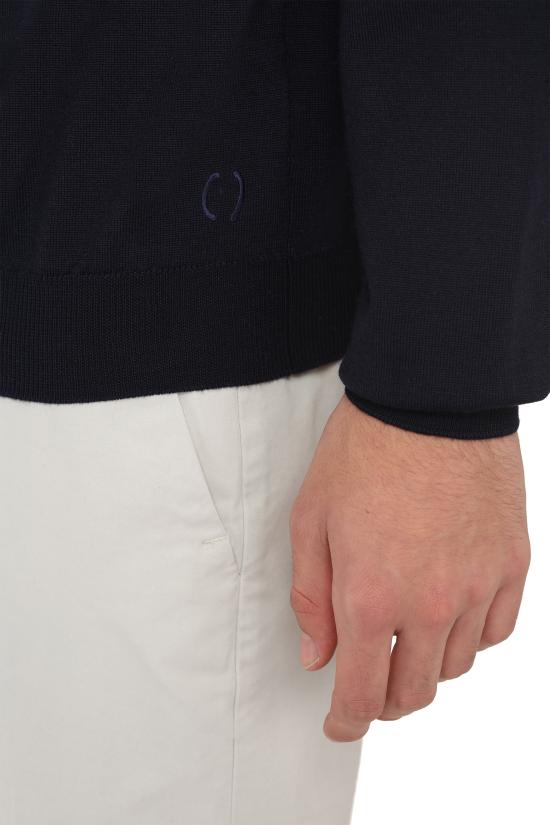  디 알파벳 스웨터 TCGRU2101RMERICASH 52299 blue - THE ALPHABET