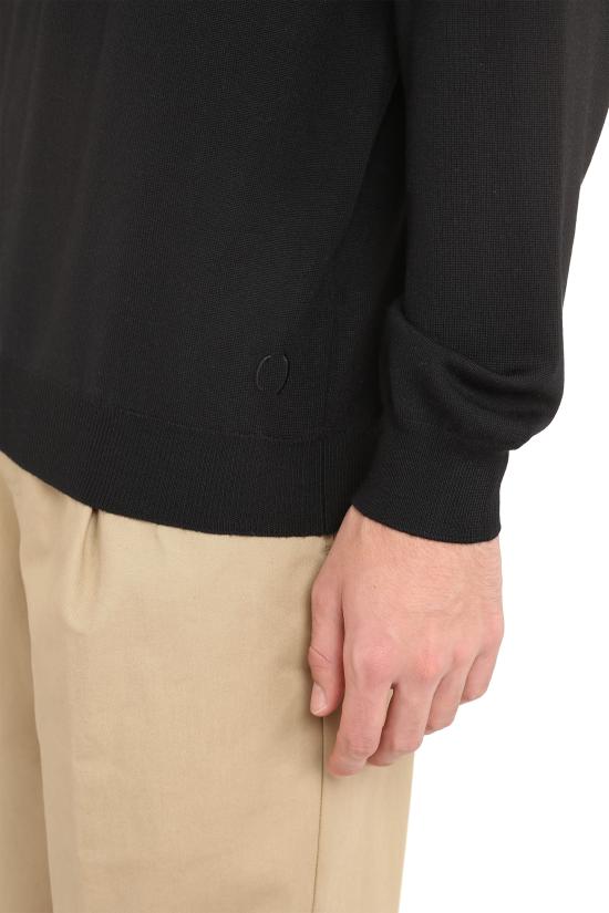  디 알파벳 스웨터 TCDVU2101RMERICASH 8010 black - THE ALPHABET