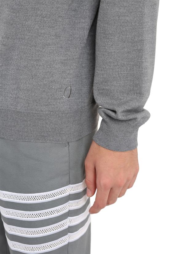  디 알파벳 스웨터 TCDVU2101RMERICASH 0610 grey - THE ALPHABET