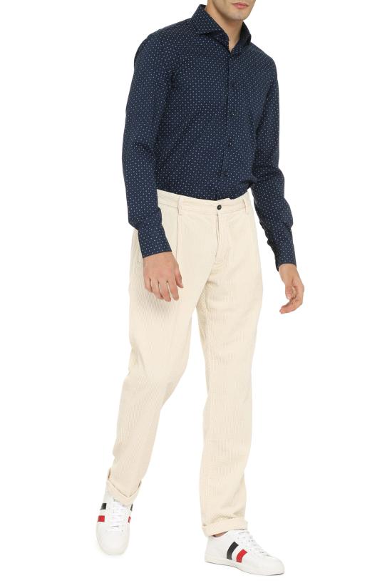  디 알파벳 긴팔 셔츠 0639PRST V33701111 blue - THE ALPHABET