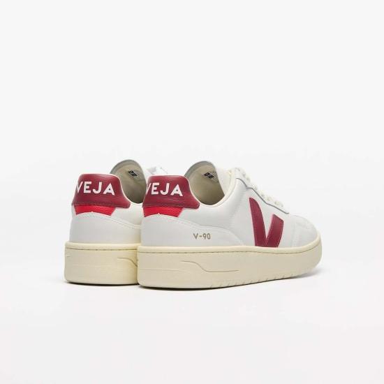  베자 스니커즈 Veja V 90 Ex 화이트/마르살라 - VEJA