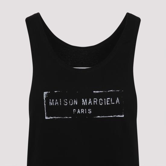 25SS 마르지엘라 민소매 티셔츠 S51NL0048S24522 900 BLACK - MAISON MARGIELA