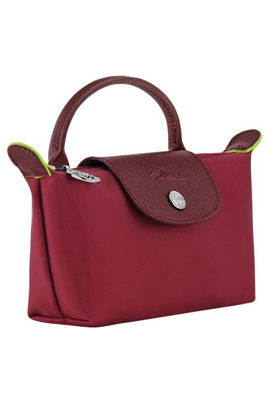 25FW 롱샴 르 플리아쥬 핸들 파우치  34175919P98 POMEGRANATE DOM - LONGCHAMP