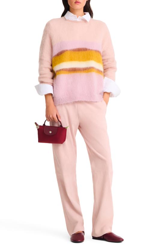 25FW 롱샴 르 플리아쥬 핸들 파우치  34175919P98 POMEGRANATE DOM - LONGCHAMP