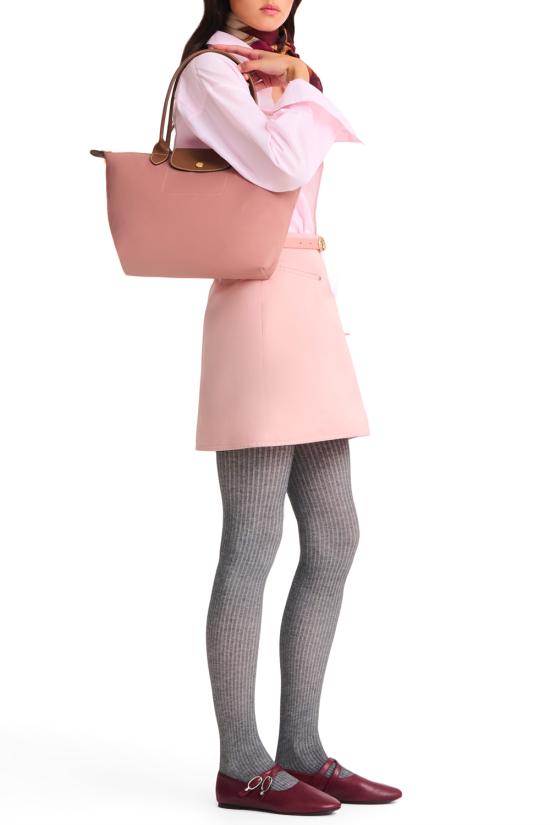 25FW 롱샴 토트백 L2605089P96 PINK TEA DOM - LONGCHAMP