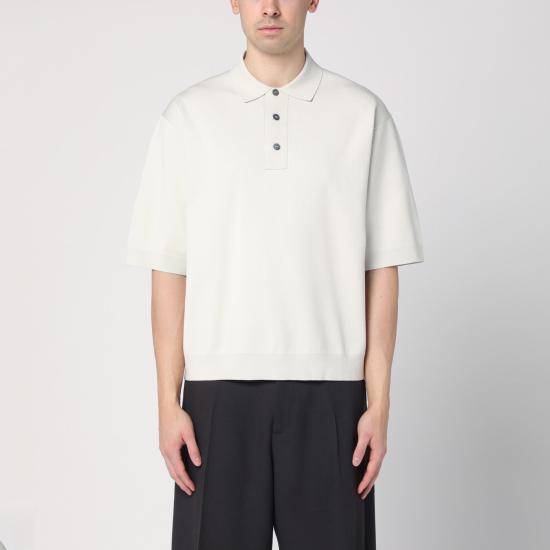  스튜디오 니콜슨 폴로 티셔츠 RICO1193 White