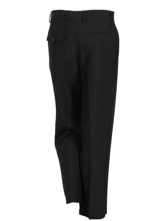 26SS 앤 드뮐미스터 스트레이트 팬츠 B0011425FA423099 Black - ANN DEMEULEMEESTER