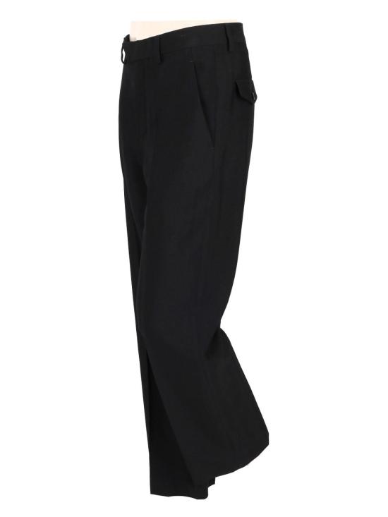 26SS 앤 드뮐미스터 스트레이트 팬츠 B0011425FA423099 Black - ANN DEMEULEMEESTER