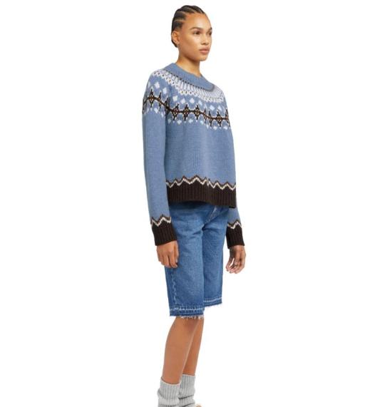 25FW 알라누이 스웨터 LWHE061E25KNI001 4284 CELESTIAL MULTICOLOR - ALANUI