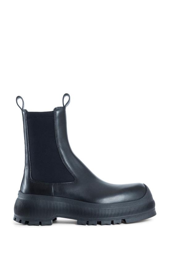 25FW 질샌더 부츠 J44WU0009P4942 001 Black