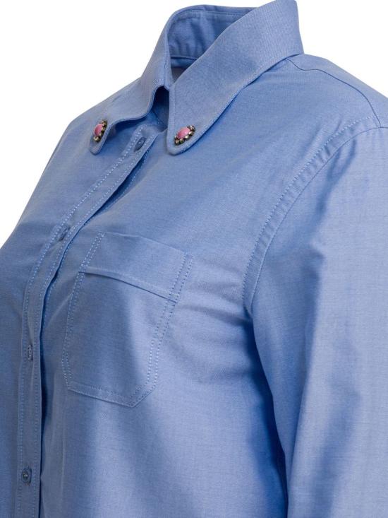 25FW 발렌티노 가라바니 셔츠 6B3AB78193RQNX BLUE - VALENTINO GARAVANI