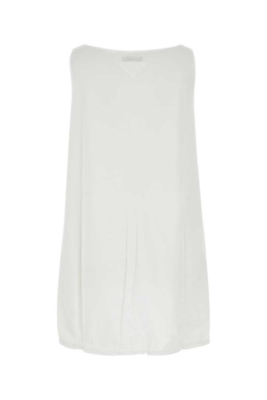 25FW 프라다 숏 원피스 133319SOOO17XE F0009 WHITE - PRADA