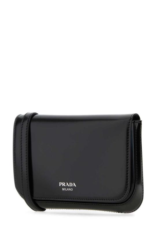 25FW 프라다 브러쉬드 레더 미니백 2VD061ZO6 F0002 Black - PRADA