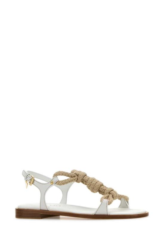 25FW 프라다 샌들 1X994NF010248 F0009 WHITE - PRADA