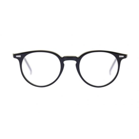 26SS 키메 선글라스 QUINN COL 1 OPTICAL GLASSES GLOSSY BLACK - KYME